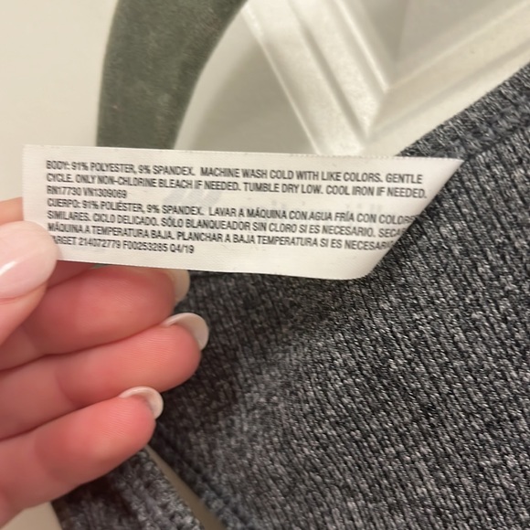 Grey All in Motion Workout Tank Top - Picture 4 of 4